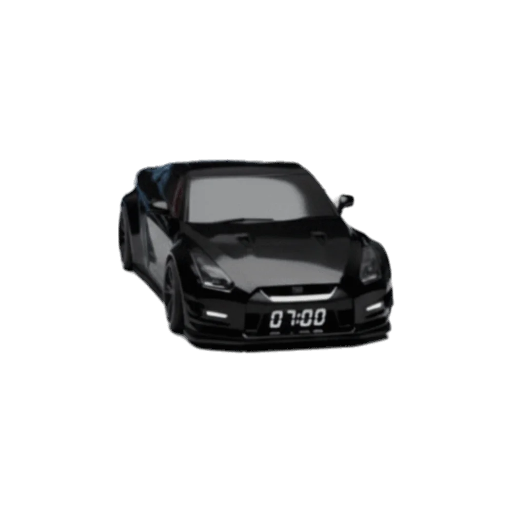 Sports car alarm clock