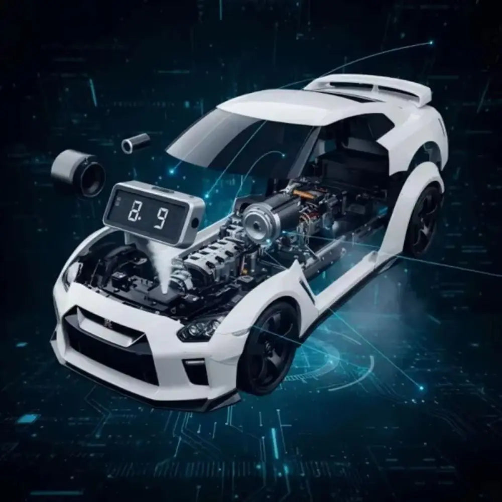 Sports car alarm clock